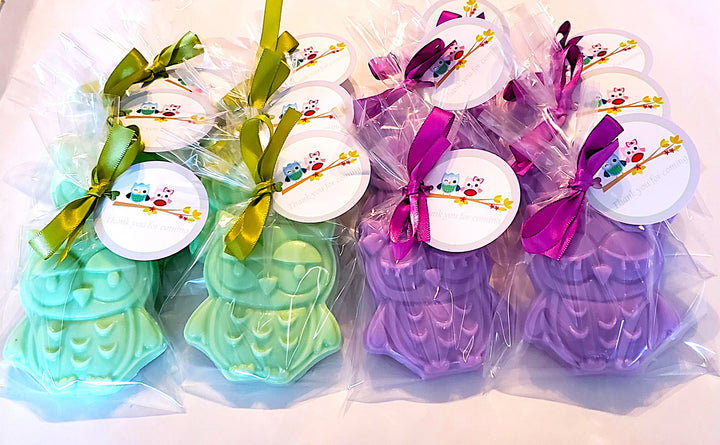 10 Owl Soap Favors