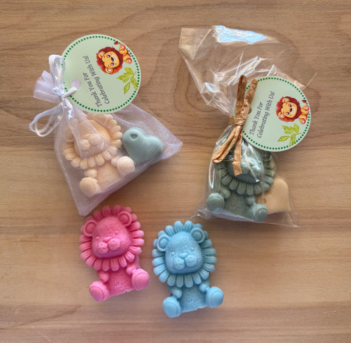 10 Little Lion Soap Favors