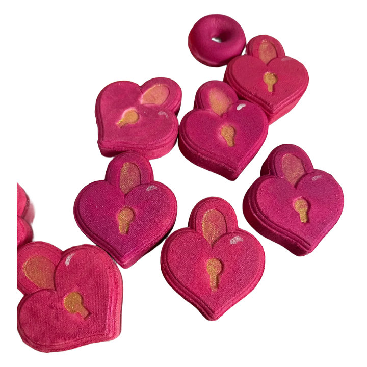 Heart Lock  Bath Bomb Neroli Scented