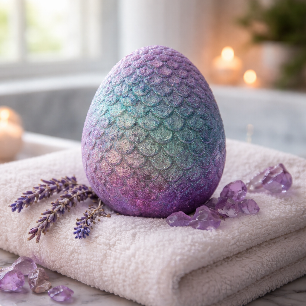 3D Dragon's Egg Bath Bomb
