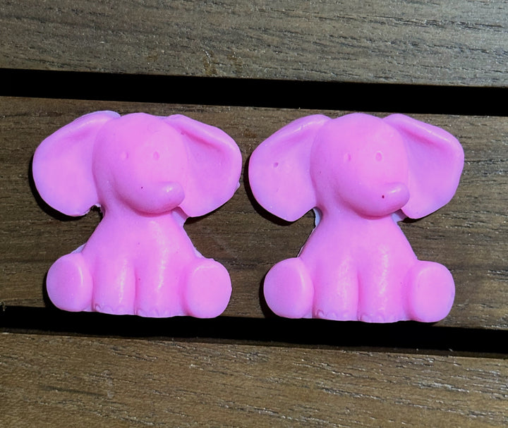 10 Mini Baby Elephants Soap Favors (2 per bag)