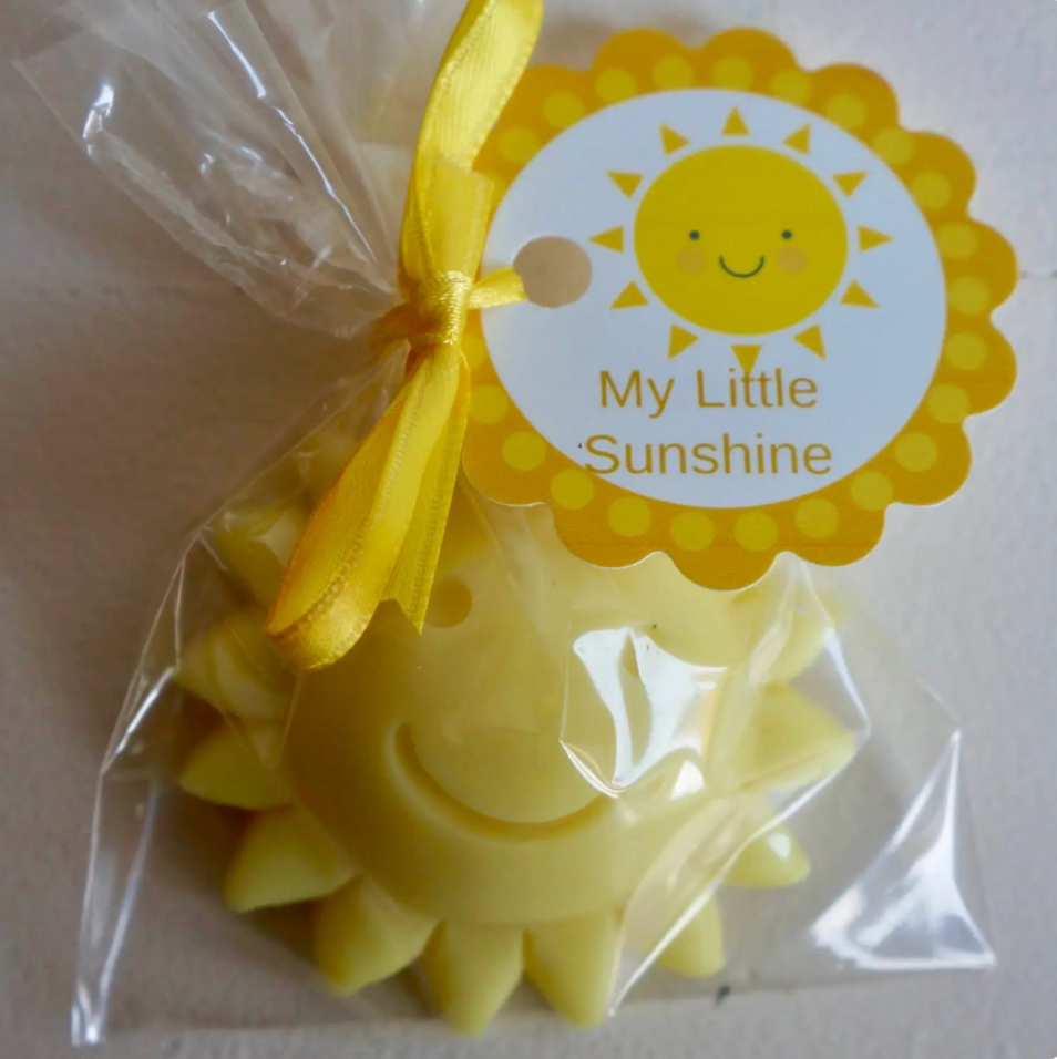 10 Sun Soap Party Favors- Little Sunshine