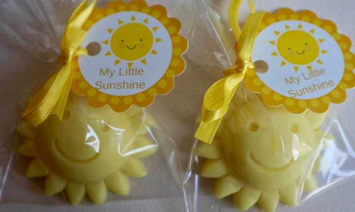 10 Sun Soap Party Favors- Little Sunshine