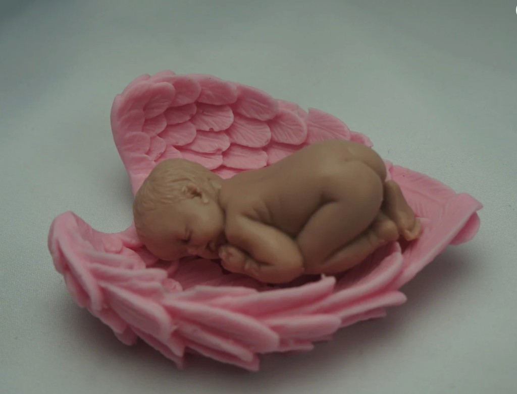 10 Baby Angel  Soap Favors - Baptism Favor,  Baby Shower Favor